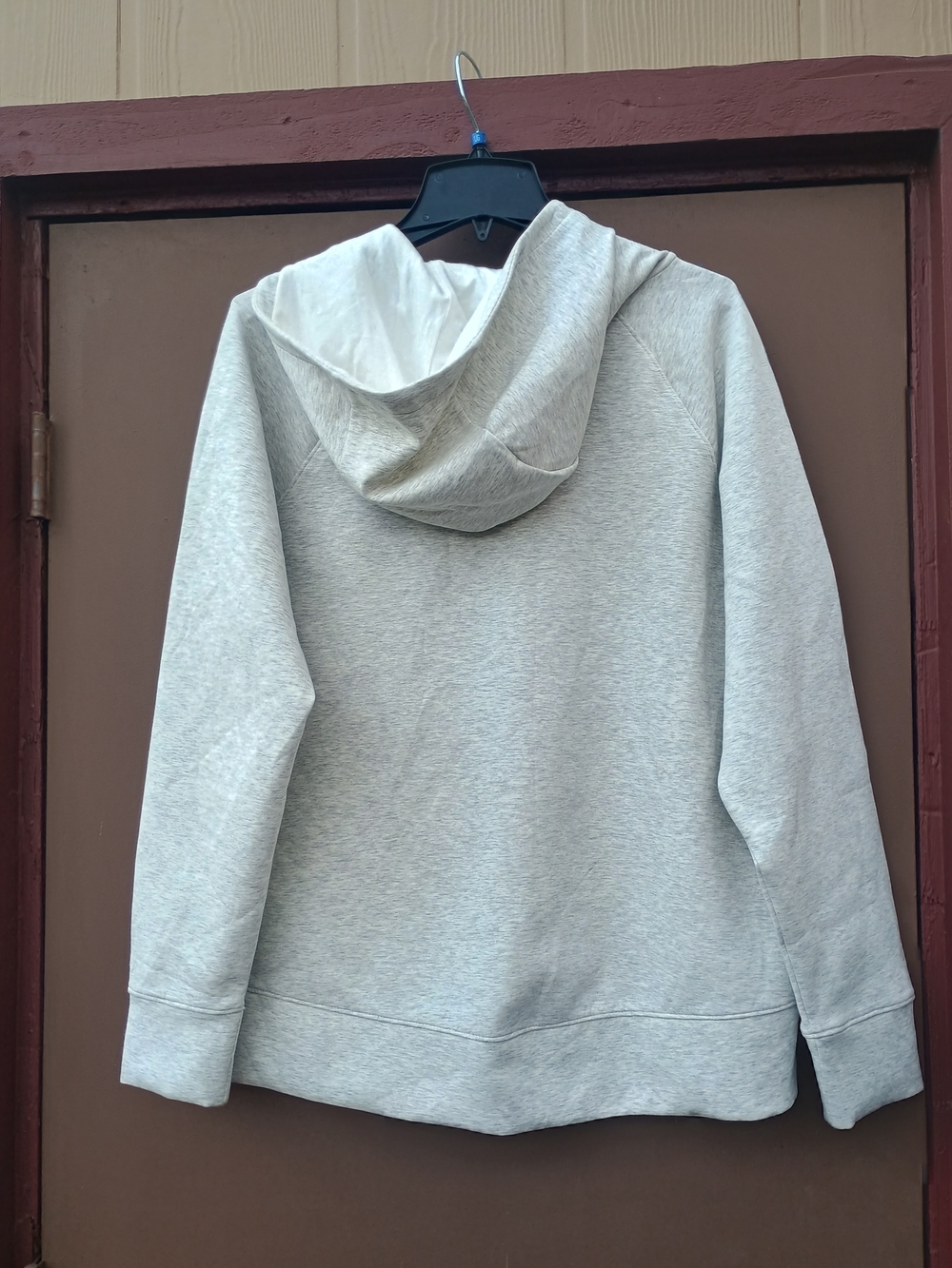 New DSG Light Gray Full-Zip Hoodie with Black Trim - Picture 4 of 4